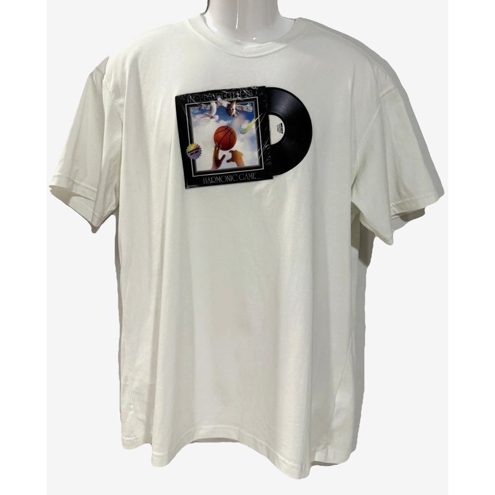 Nike Shirt The Nike Tee M Vinyl Harmonic Game Basketball Graphic Summit White